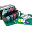 Набор для покера Holdem Lite 200 фишек с сукном - Набор для покера Holdem Lite 200 фишек с сукном