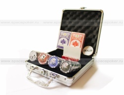 Набор для покера Royal Flush 100 фишек