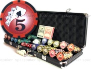 Набор для покера Royal Flush black 500 фишек