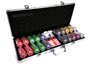 Набор для покера Royal Flush Light 500 фишек