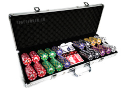 Набор для покера Royal Flush Light 500 фишек