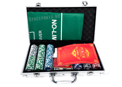 Набор для покера Royal Flush Plus 300 фишек Номиналы 1, 5, 25, 50, 100
Сумма номиналов = 10150